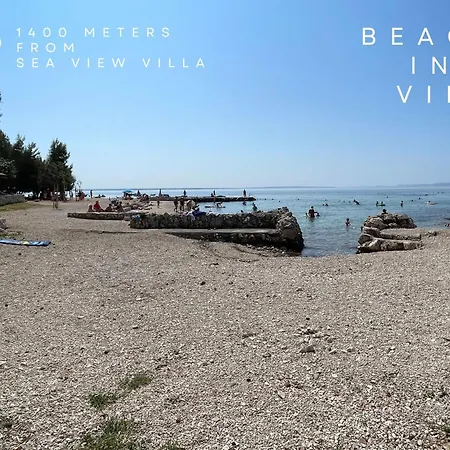 Sea View - In Kroatien Auf Bei Zadar Mit Privatem Pool Und Meerblick 维尔