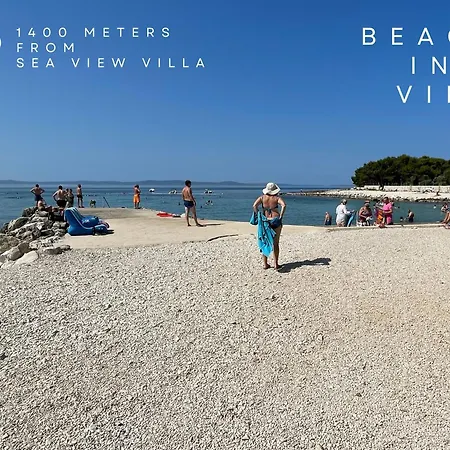 Sea View - In Kroatien Auf Bei Zadar Mit Privatem Pool Und Meerblick *