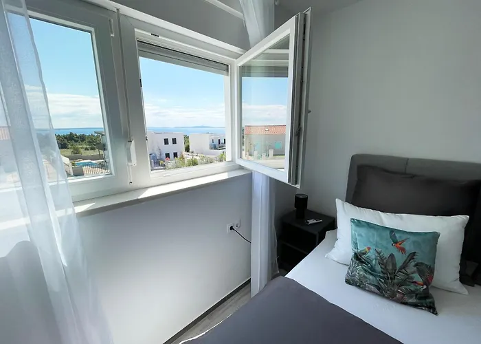 Daire Sea View - In Kroatien Auf Bei Zadar Mit Privatem Pool Und Meerblick *