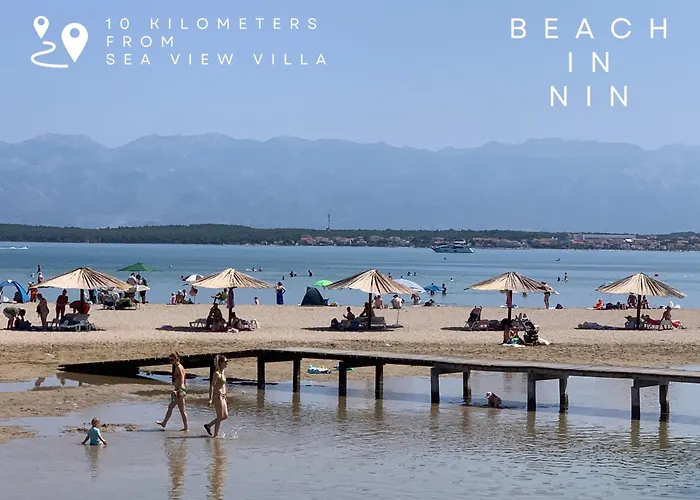 Daire Sea View - In Kroatien Auf Bei Zadar Mit Privatem Pool Und Meerblick *