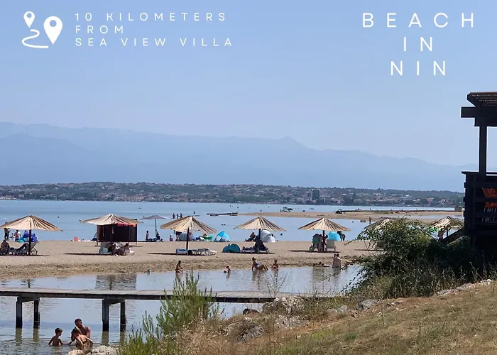 Daire Sea View - In Kroatien Auf Bei Zadar Mit Privatem Pool Und Meerblick *