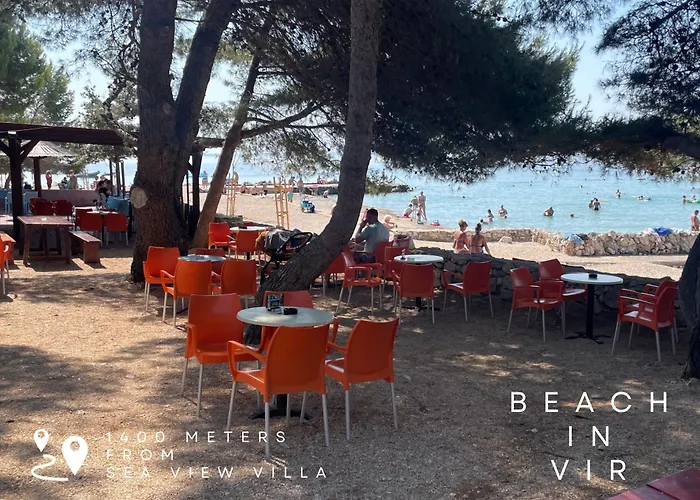 Sea View - In Kroatien Auf Bei Zadar Mit Privatem Pool Und Meerblick * Vir